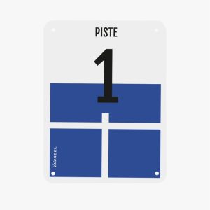 Numéro de court padel